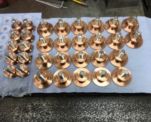 Bronze Door Knobs for Brioni - Italian Suit shop in London